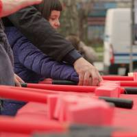 Nueva exhibición de Puls-Tik en el Igande Sasoi de Irun